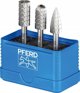 Σετ κοπτικών φρεζών 3 τεμαχίων Sourcing PFERD 86 C3 HSS 12mm