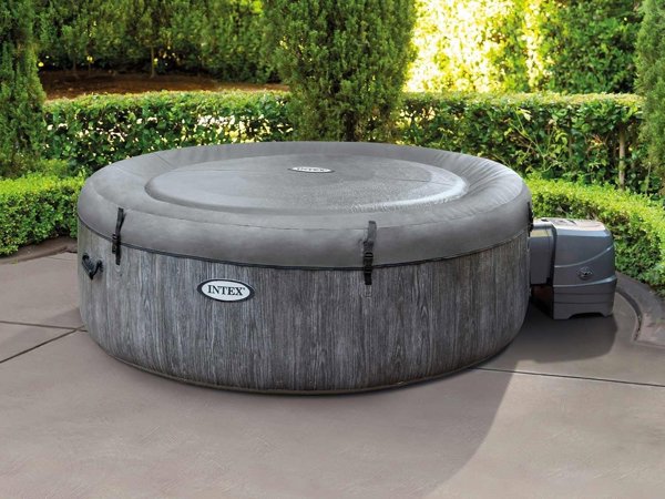 Τζακούζι κήπου INTEX PureSpa Greywood Deluxe 196 cm x 71 cm (28440)