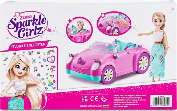 Sparkle Girlz SPARKLE GIRLZ doll and car set Sparkle Coupe,10028