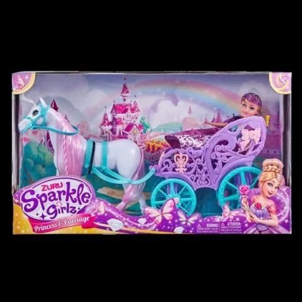 Sparkle SPARKLE GIRLZ σετ κούκλας με βασιλικό άλογο και άμαξα, 10068