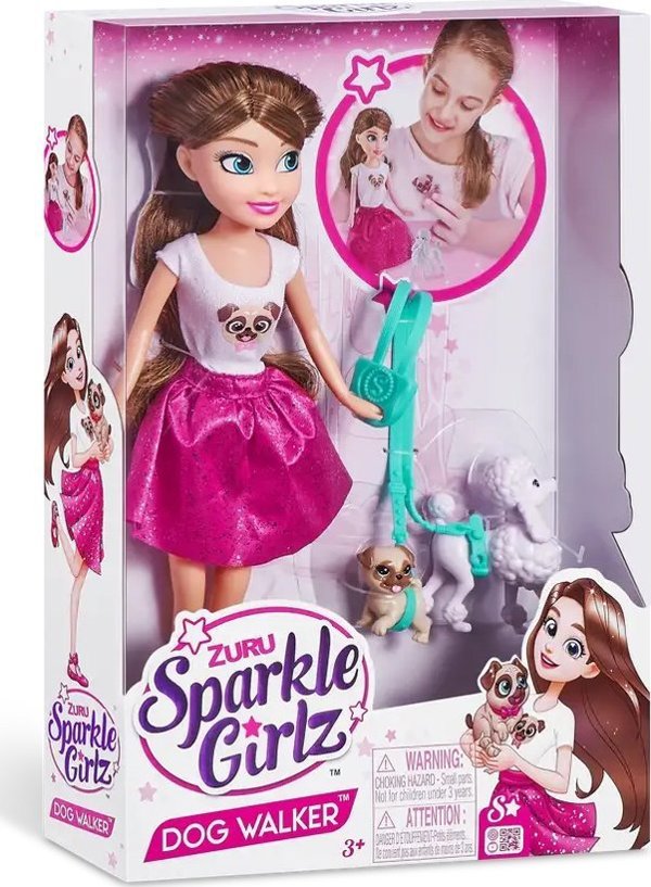 Sparkle Girlz SPARKLE GIRLZ κούκλα περιπατητής σκυλιών, 10065 13764127 193052008480