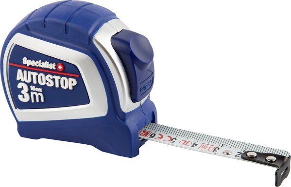 Specialist+ SPECIALIST+ ρουλέτα AUTOSTOP 3 m, 16 mm