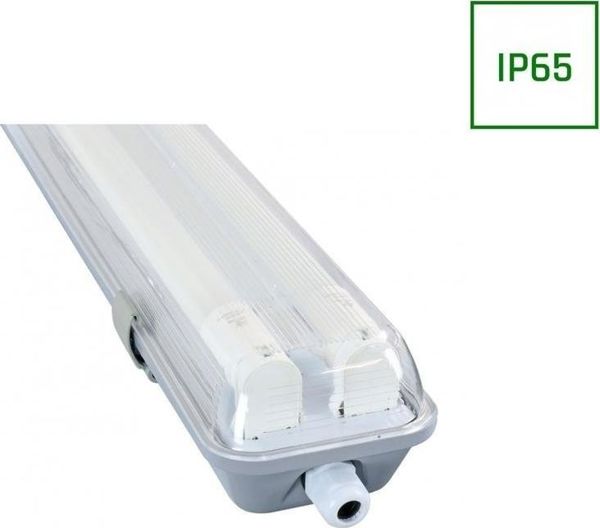 Spectrum LED Limea LED TUBE 2x120 IP65 Αδιάβροχο Φωτιστικό Διπλής Σωλήνας 120cm