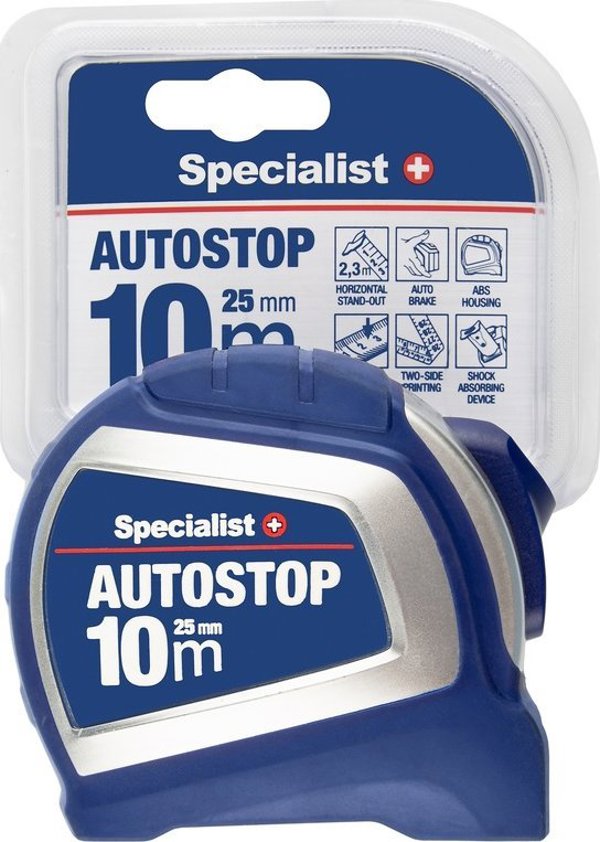 Specialist+ SPECIALIST+ ρουλέτα AUTOSTOP 10 μ, 25 χιλ
