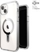 Speck Speck Presidio Perfect-Clear ClickLock & Magsafe - Θήκη iPhone 15 Plus / iPhone 14 Plus (Διαφανές / Φινίρισμα Χρωμίου / Γαλήνιο Ασημί)