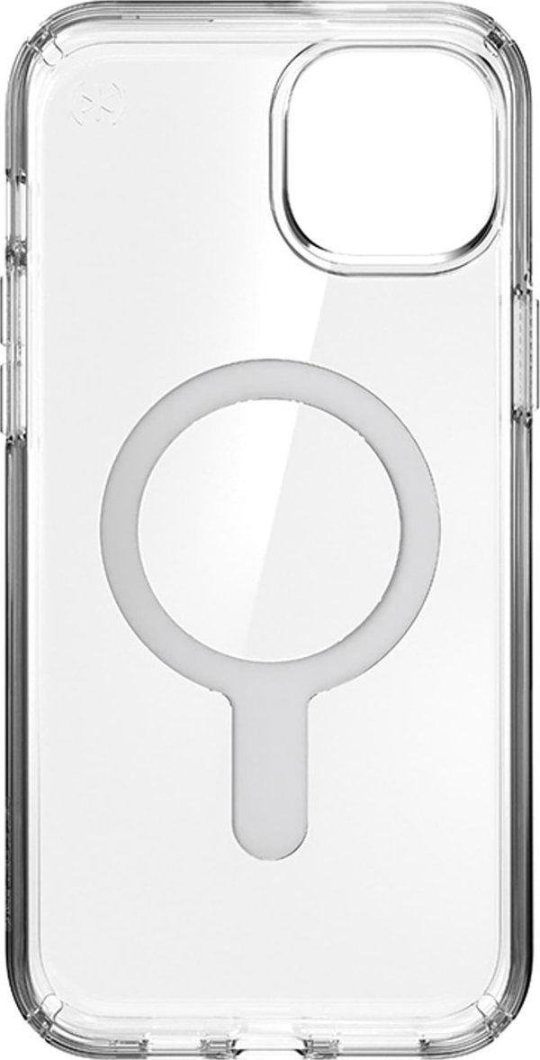 Speck Speck Presidio Perfect-Clear ClickLock & Magsafe - Θήκη iPhone 15 Plus / iPhone 14 Plus (Διαφανές / Φινίρισμα Χρωμίου / Γαλήνιο Ασημί)