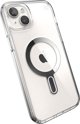 Speck Speck Presidio Perfect-Clear ClickLock & Magsafe - Θήκη iPhone 15 Plus / iPhone 14 Plus (Διαφανές / Φινίρισμα Χρωμίου / Γαλήνιο Ασημί)