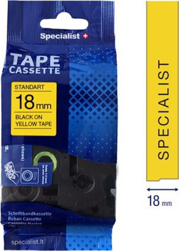Specialist+ SPECIALIST+ ταινία. Συμβατό με STANDART, 18 mm, κ./κ.