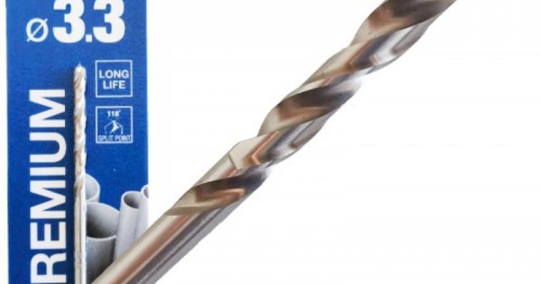 SPECIALIST+ μεταλλικό τρυπάνι PREMIUM, 1 mm, 3 τεμ.