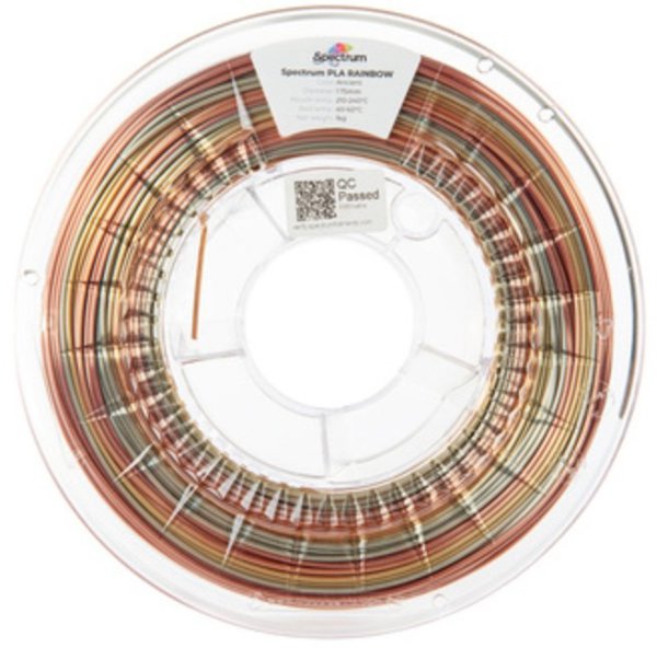 Spectrum 3D νήμα, PLA Silk Rainbow, 1,75mm, 1000g, 81021, αρχαίο