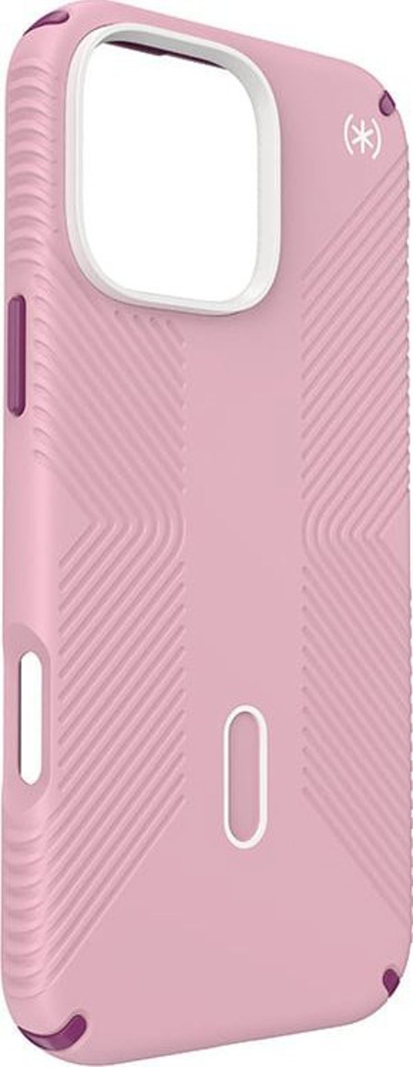 Speck Speck Presidio2 Grip ClickLock & MagSafe - Θήκη iPhone 16 Pro Max (Wednesday Pink / Boysenberry Purple / White)