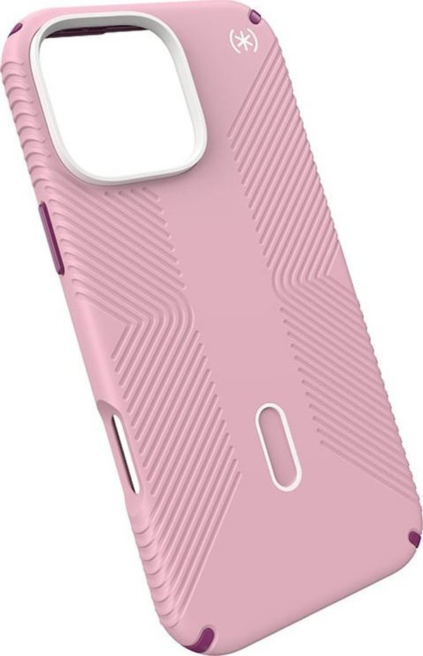 Speck Speck Presidio2 Grip ClickLock & MagSafe - Θήκη iPhone 16 Pro Max (Wednesday Pink / Boysenberry Purple / White)