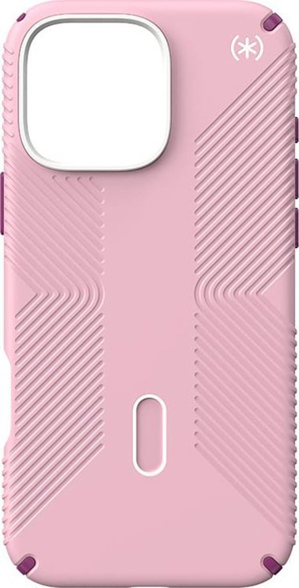 Speck Speck Presidio2 Grip ClickLock & MagSafe - Θήκη iPhone 16 Pro Max (Wednesday Pink / Boysenberry Purple / White)