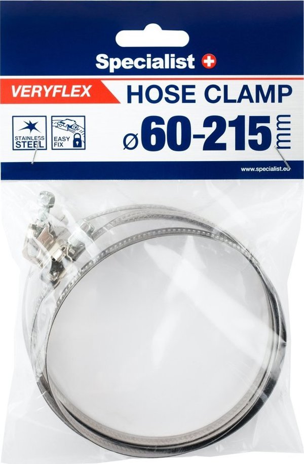 Σφιγκτήρας SPECIALIST+ VERYFLEX, 60-215 mm, 2 τεμ.