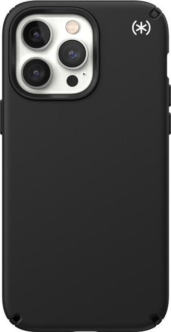 Speck Speck Presidio2 Pro + MagSafe - Θήκη iPhone 14 Pro Max με επικάλυψη MICROBAN (Μαύρο / Μαύρο / Λευκό)