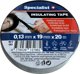Μονωτική ταινία SPECIALIST+, 0.13 x 19 mm, μαύρη, 20 m