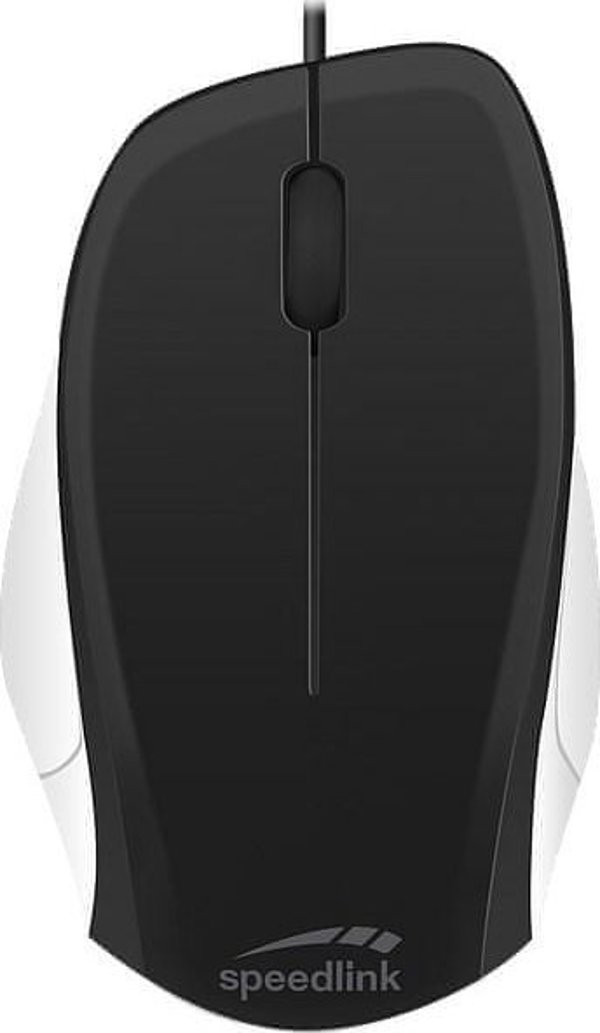 Ποντίκι Speedlink Ledgy Silent, μαύρο/λευκό (SL-610015-BKWE)