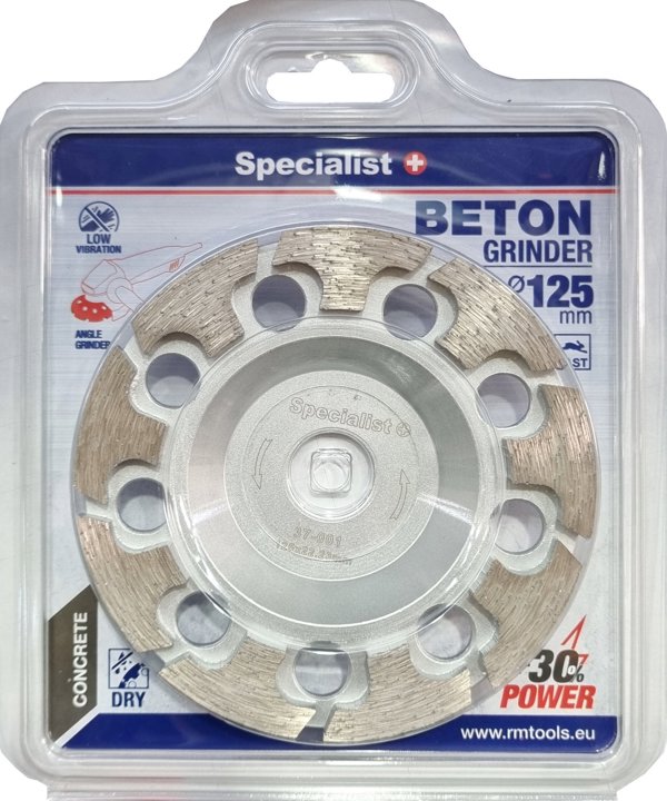 Specialist+ Δίσκος λείανσης διαμαντιών σχήματος Τ 125x22 mm
