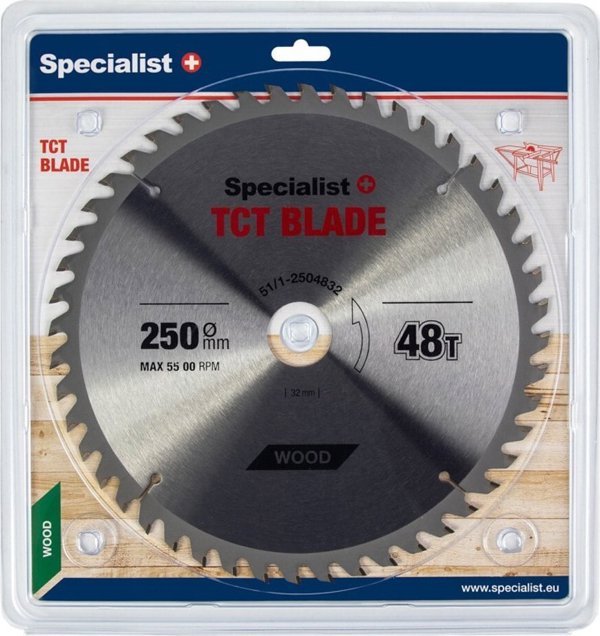 Δίσκος κοπής Specialist+, 250x48Tx32 mm
