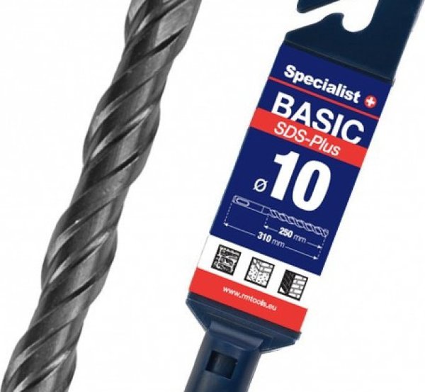 SPECIALIST+ τρυπάνι SDS+ BASIC, 10 x 250/310 mm