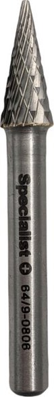 Κοπτικό φρέζας καρβιδίου Specialist+ SPECIALIST+ SKM, 8x17x6 mm