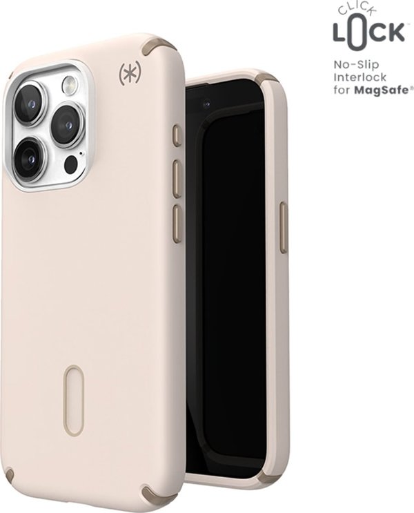 Speck Speck Presidio2 Pro ClickLock & MagSafe - Θήκη iPhone 15 Pro (Bleached Bone / Heirloom Gold / Hazel Brown)