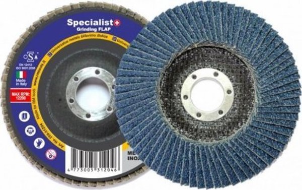 SPECIALIST+ φυλλάδιο. δίσκος λείανσης ZK40, 125 mm
