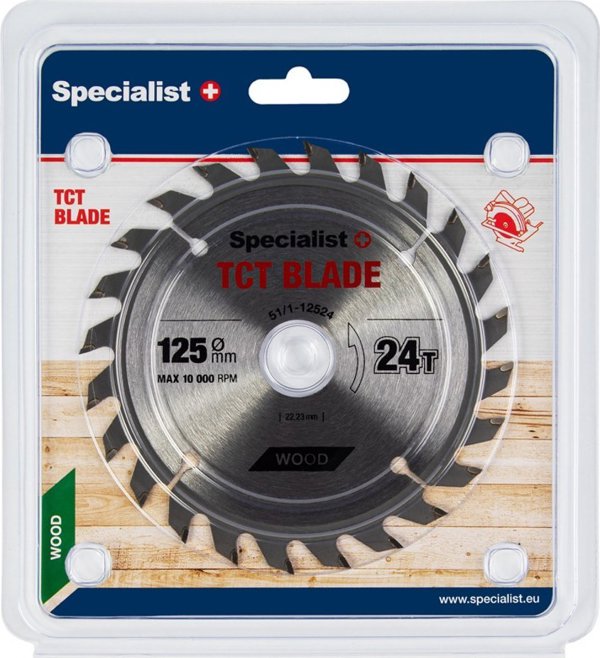 Δίσκος κοπής Specialist+, 125x24Tx22 mm