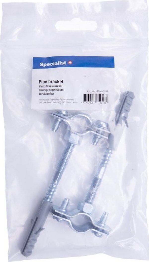Specialist+ SPECIALIST+ pipe holder, 60-64mm, 2", 2 pcs.