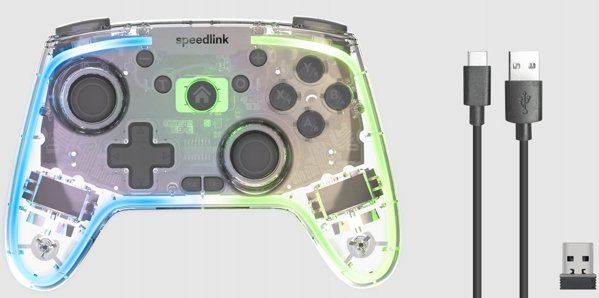 Speedlink Gamepad RAIT NX RGB, ασύρματο, PC/Android/Switch λιανική