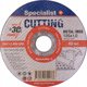 Specialist+ SPECIALIST+ δίσκος κοπής μετάλλου CUTTING, 125x1x22 mm
