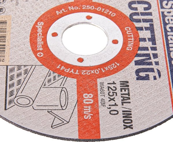 Specialist+ SPECIALIST+ δίσκος κοπής μετάλλου CUTTING, 125x1x22 mm