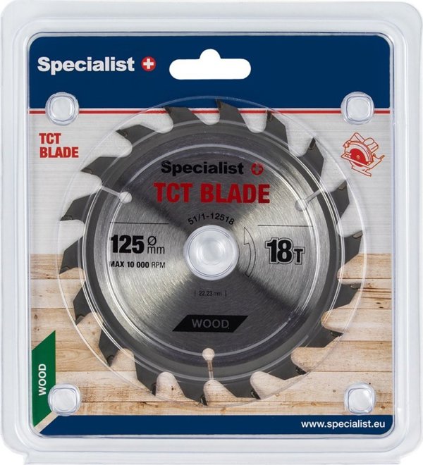 Δίσκος κοπής Specialist+, 125x18Tx22 mm