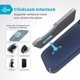 Speck Speck Presidio2 Pro ClickLock & MagSafe - Θήκη iPhone 16 (Coastal Blue / Dust Grey / White)