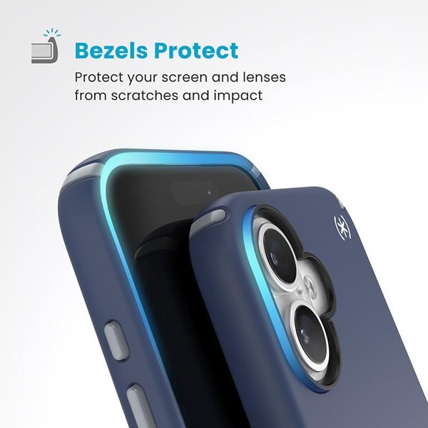 Speck Speck Presidio2 Pro ClickLock & MagSafe - Θήκη iPhone 16 (Coastal Blue / Dust Grey / White)