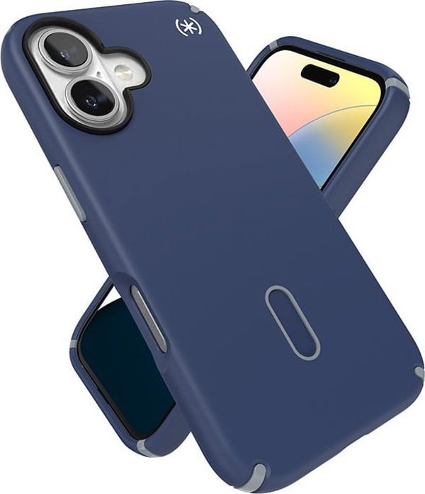 Speck Speck Presidio2 Pro ClickLock & MagSafe - Θήκη iPhone 16 (Coastal Blue / Dust Grey / White)