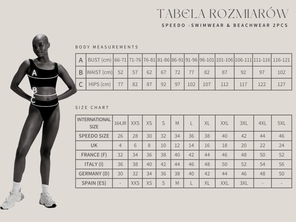 Speedo Γυναικείο Μαγιό PLMT RCBK BRF 2PC AF