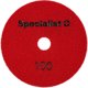 Specialist+ SPECIALIST+ φύλλο λείανσης διαμαντιού, 100P