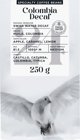 Εξειδικευμένοι κόκκοι καφέ χωρίς καφεΐνη Black Crow White Pigeon Colombia Decaf, 250 g