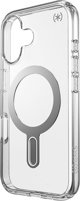 Speck Speck Presidio Perfect-Clear ClickLock & MagSafe - Θήκη iPhone 16 (Διαφανές / Φινίρισμα Χρωμίου / Γαλήνιο Ασημί)