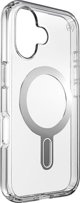 Speck Speck Presidio Perfect-Clear ClickLock & MagSafe - Θήκη iPhone 16 (Διαφανές / Φινίρισμα Χρωμίου / Γαλήνιο Ασημί)