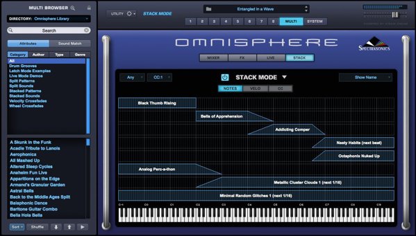Spectrasonics - Αναβάθμιση στο OMNISPHERE 2