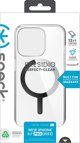 Speck Speck Presidio Perfect-Clear MagSafe - Θήκη iPhone 15 Pro (Διαφανές / Φινίρισμα Χρωμίου / Γαλήνιο Ασημί)