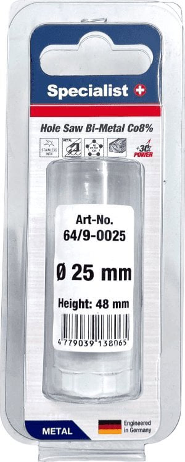 Specialist+ SPECIALIST+ κορώνα BI-METAL, 25 mm