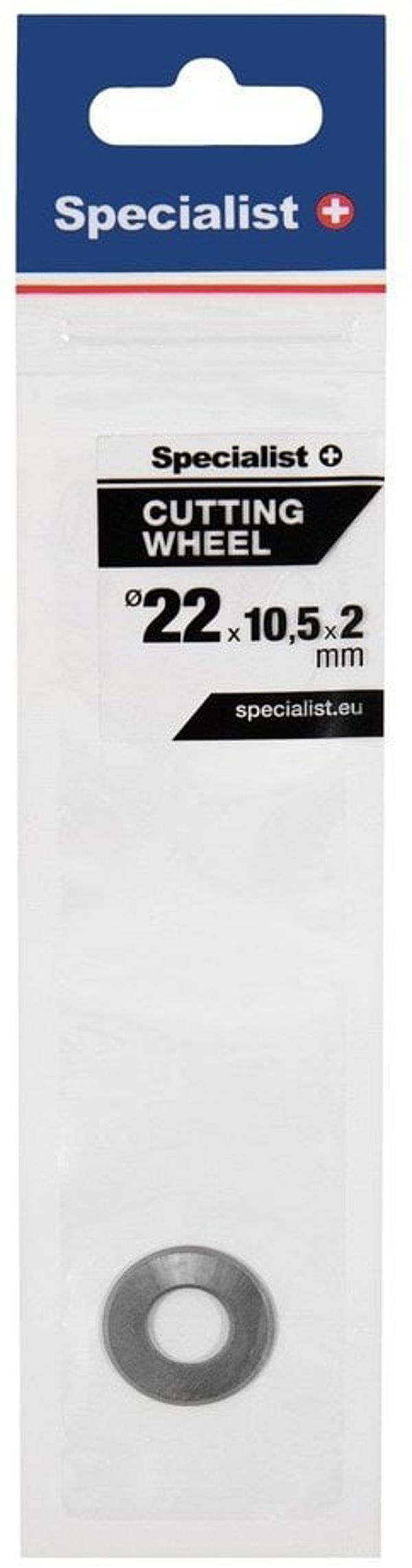 SPECIALIST+ τροχός κοπής, 22x10.5x2 mm