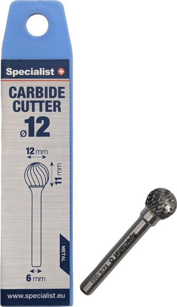 Specialist+ Specialist+ κίτριμη φρέζα KUD 12x11x6 mm