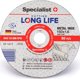 Specialist+ SPECIALIST+ μεταλλικός δίσκος LONG LIFE, 150x1.6x22 mm