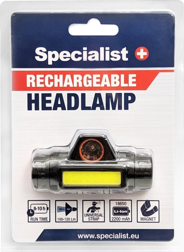 Προβολέας κεφαλής SPECIALIST+, 120 lm