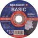 SPECIALIST+ μεταλλικός δίσκος pj. BASIC, 125x1x22 mm
