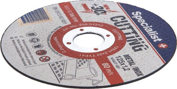 Δίσκος κοπής μετάλλων SPECIALIST+ CUTTING, 125x1.2x22 mm